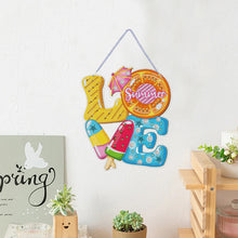 Load image into Gallery viewer, Acrylic Summer Vibe 5D DIY Diamond Painting Dots Pendant for Garden Window Decor