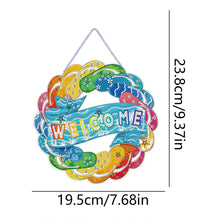 Load image into Gallery viewer, Acrylic Summer Vibe 5D DIY Diamond Painting Dots Pendant for Garden Window Decor