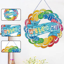 Load image into Gallery viewer, Acrylic Summer Vibe 5D DIY Diamond Painting Dots Pendant for Garden Window Decor