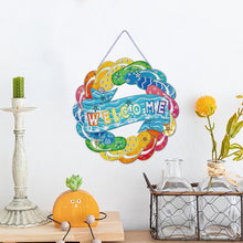 Load image into Gallery viewer, Acrylic Summer Vibe 5D DIY Diamond Painting Dots Pendant for Garden Window Decor