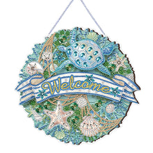 Load image into Gallery viewer, Acrylic Summer Vibe 5D DIY Diamond Painting Dots Pendant for Garden Window Decor