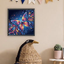 Load image into Gallery viewer, Diamond Painting - Partial Special Shaped - Butterfly (30*30CM)