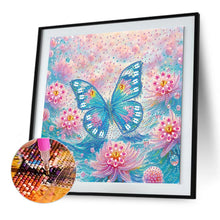 Load image into Gallery viewer, Diamond Painting - Partial Special Shaped - Butterfly (30*30CM)