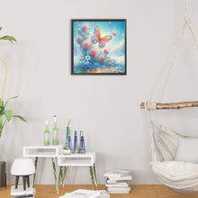 Load image into Gallery viewer, Diamond Painting - Partial Special Shaped - Butterfly (30*30CM)