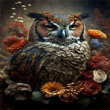 Load image into Gallery viewer, AB Diamond Painting - Full Square - Owl (40*60CM)