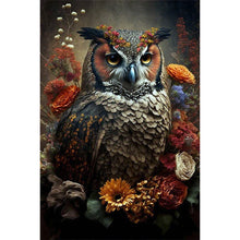 Load image into Gallery viewer, AB Diamond Painting - Full Square - Owl (40*60CM)
