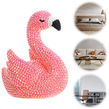 Load image into Gallery viewer, Flamingo Diamond Painting Night Light Diamond Painting Bedside Lamp for Kid Gift