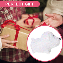 Load image into Gallery viewer, White Puppy Diamond Painting Night Light Diamond Painting Bedside Lamp