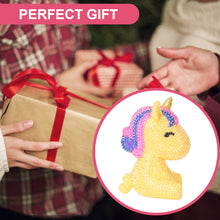 Load image into Gallery viewer, Pony Diamond Painting Night Light Diamond Painting Bedside Lamp for Kids Gift