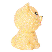 Load image into Gallery viewer, Yellow Dog Diamond Painting Night Light Diamond Painting Bedside Lamp
