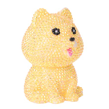 Load image into Gallery viewer, Yellow Dog Diamond Painting Night Light Diamond Painting Bedside Lamp