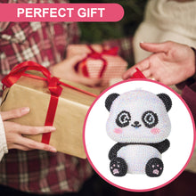 Load image into Gallery viewer, Panda Diamond Painting Night Light Diamond Painting Bedside Lamp for Kid Gift