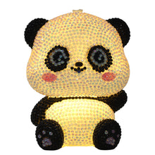 Load image into Gallery viewer, Panda Diamond Painting Night Light Diamond Painting Bedside Lamp for Kid Gift