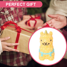 Load image into Gallery viewer, Alpaca Diamond Painting Night Light Diamond Painting Bedside Lamp for Kid Gift