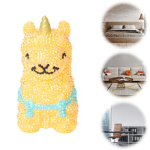 Load image into Gallery viewer, Alpaca Diamond Painting Night Light Diamond Painting Bedside Lamp for Kid Gift