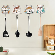 Load image into Gallery viewer, 6Pcs Diamond Painting Hooks Aniaml Diamond Art Craft Wall Hooks DIY Crafts Decor