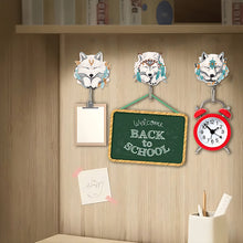 Load image into Gallery viewer, 6Pcs Diamond Painting Hooks Aniaml Diamond Art Craft Wall Hooks DIY Crafts Decor