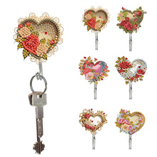 Load image into Gallery viewer, 6Pcs Diamond Painting Hooks Aniaml Diamond Art Craft Wall Hooks DIY Crafts Decor