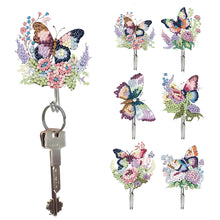 Load image into Gallery viewer, 6Pcs Diamond Painting Hooks Aniaml Diamond Art Craft Wall Hooks DIY Crafts Decor