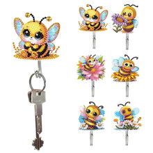 Load image into Gallery viewer, 6Pcs Diamond Painting Hooks Aniaml Diamond Art Craft Wall Hooks DIY Crafts Decor