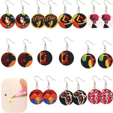 Load image into Gallery viewer, 10 Pairs Double Sided Cartoon DIY Craft Jewelry Making Ornaments for Adults Kids