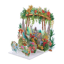 Load image into Gallery viewer, Acrylic Garden Rocking Chair Desktop Diamond Art Kits for Home Office Decor