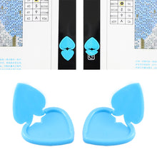 Load image into Gallery viewer, Heart Shaped Dustproof Diamond Painting Push Button Switch Cover for Light Table