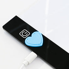 Load image into Gallery viewer, Heart Shaped Dustproof Diamond Painting Push Button Switch Cover for Light Table