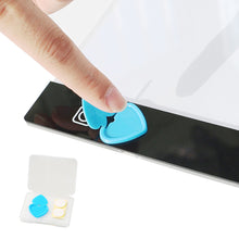 Load image into Gallery viewer, Heart Shaped Dustproof Diamond Painting Push Button Switch Cover for Light Table