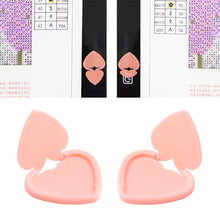 Load image into Gallery viewer, Heart Shaped Dustproof Diamond Painting Push Button Switch Cover for Light Table