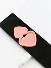 Load image into Gallery viewer, Heart Shaped Dustproof Diamond Painting Push Button Switch Cover for Light Table