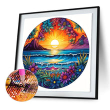 Load image into Gallery viewer, Diamond Painting - Full Round - color seaside landscape (30*30CM)