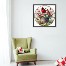 Load image into Gallery viewer, Diamond Painting - Full Round - round card cardinal (40*40CM)