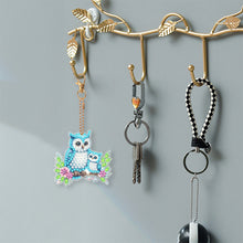 Load image into Gallery viewer, 6Pcs Double Sided Special Shaped Cartoon Diamond Painting Keychain for Beginners