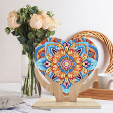 Load image into Gallery viewer, Wooden Flower Diamond Painting Desktop Decorations Butterfly Bedroom Table Decor