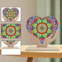 Load image into Gallery viewer, Wooden Flower Diamond Painting Desktop Decorations Butterfly Bedroom Table Decor
