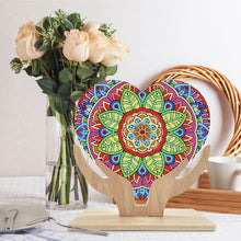 Load image into Gallery viewer, Wooden Flower Diamond Painting Desktop Decorations Butterfly Bedroom Table Decor