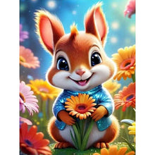 Load image into Gallery viewer, Diamond Painting - Full Round - garden rabbit (30*40CM)