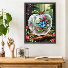 Load image into Gallery viewer, Diamond Painting - Full Round - apple butterfly (30*40CM)