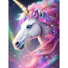Load image into Gallery viewer, Diamond Painting - Full Round - starry sky unicorn (30*40CM)