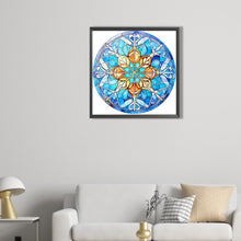 Load image into Gallery viewer, AB Diamond Painting - Full Round - ice and snow glass art (40*40CM)
