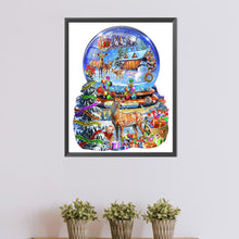 Load image into Gallery viewer, AB Diamond Painting - Full Round - Christmas crystal ball (40*50CM)