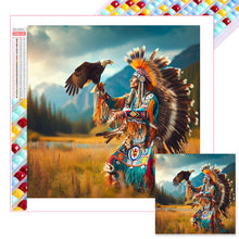 Load image into Gallery viewer, Diamond Painting - Full Square - indian falconer (40*40CM)