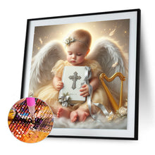Load image into Gallery viewer, Diamond Painting - Full Round - angel child (30*30CM)