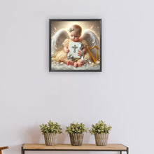 Load image into Gallery viewer, Diamond Painting - Full Round - angel child (30*30CM)