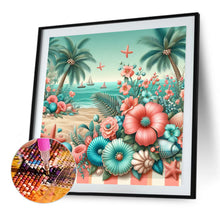 Load image into Gallery viewer, Diamond Painting - Full Square - summer seaside (30*30CM)