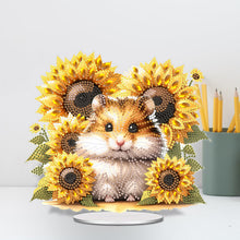 Load image into Gallery viewer, Acrylic Cat Hamster Diamond Painting Desktop Decorations Home Bedroom Decoration