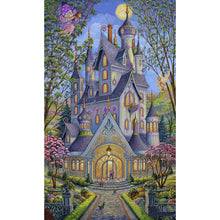 Load image into Gallery viewer, Diamond Painting - Full Round - Fairy Moon Night Castle (30*50CM)