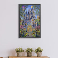 Load image into Gallery viewer, Diamond Painting - Full Round - Fairy Moon Night Castle (30*50CM)