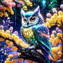 Load image into Gallery viewer, AB Diamond Painting - Full Round - owl (40*40CM)